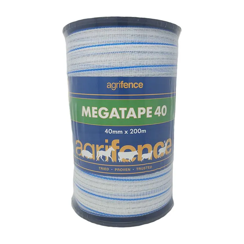 Agrifence Megatape in 200x20 and 200mx40mm